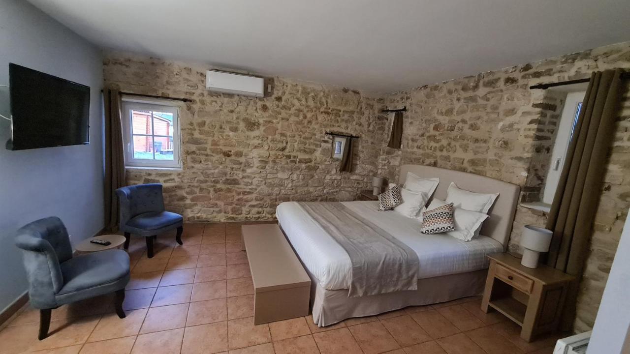 Logis Hotel La Bastide Saint Bach Suze-la-Rousse Eksteriør bilde