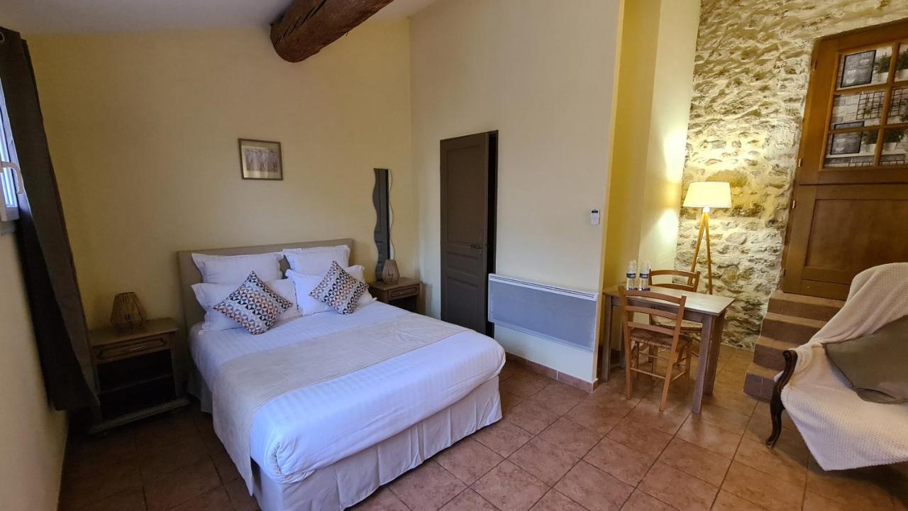 Logis Hotel La Bastide Saint Bach Suze-la-Rousse Eksteriør bilde