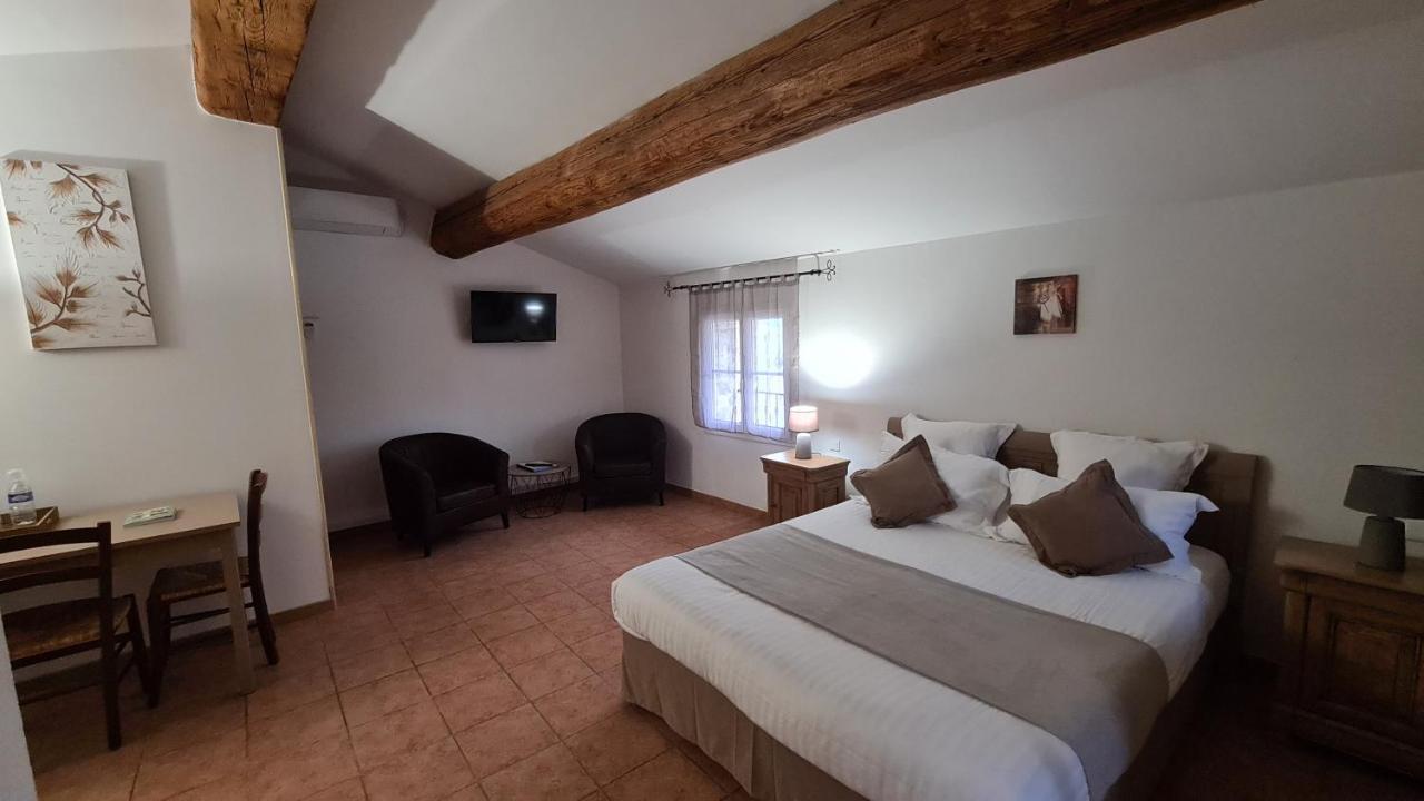 Logis Hotel La Bastide Saint Bach Suze-la-Rousse Eksteriør bilde