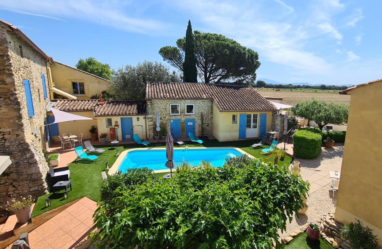 Logis Hotel La Bastide Saint Bach Suze-la-Rousse Eksteriør bilde