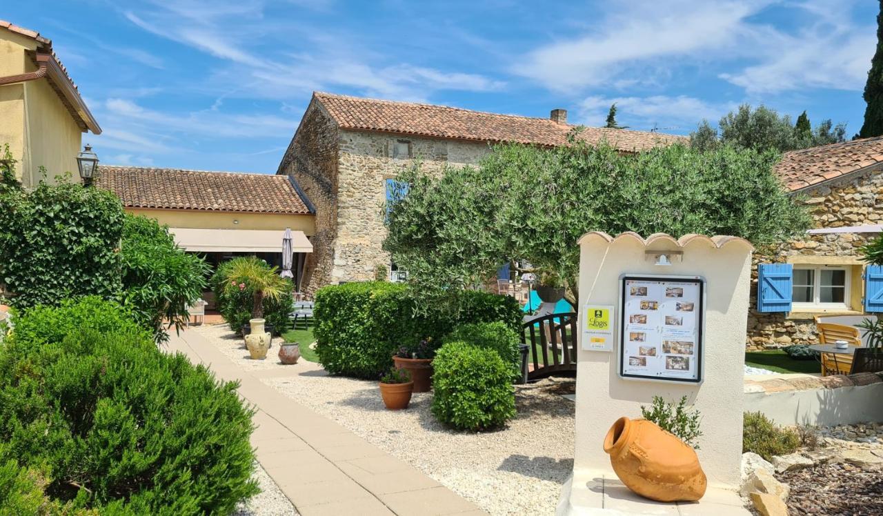 Logis Hotel La Bastide Saint Bach Suze-la-Rousse Eksteriør bilde