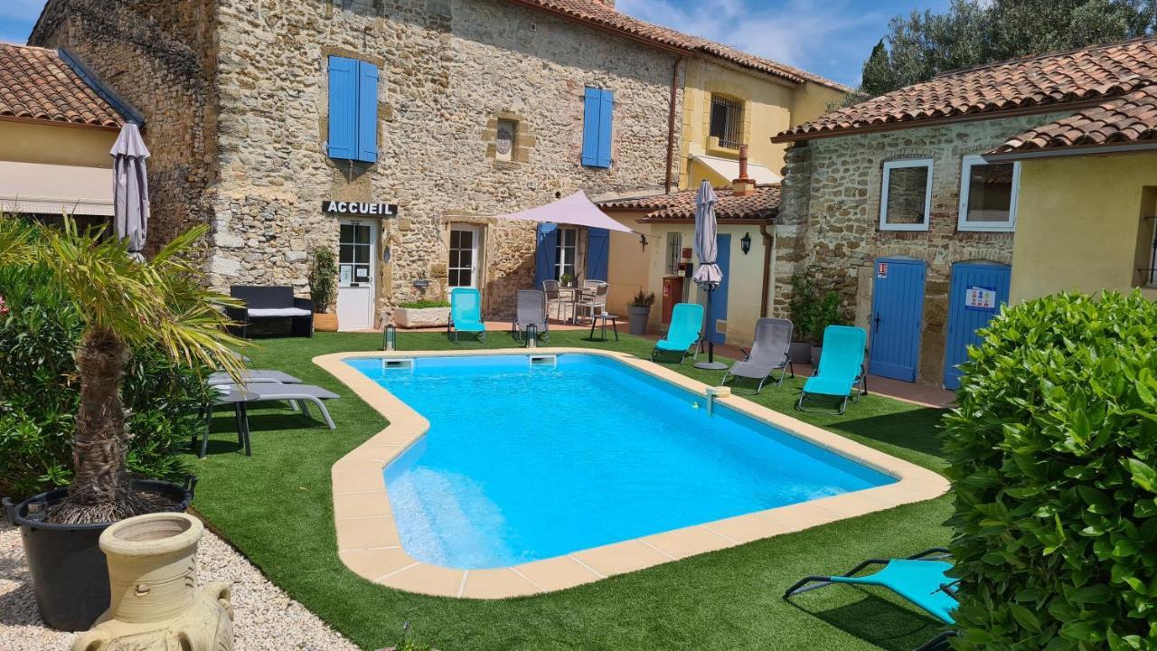 Logis Hotel La Bastide Saint Bach Suze-la-Rousse Eksteriør bilde