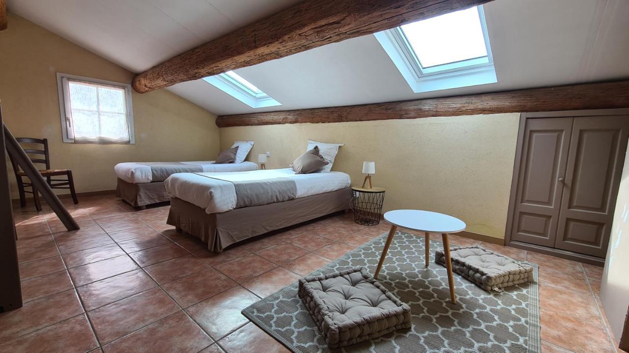 Logis Hotel La Bastide Saint Bach Suze-la-Rousse Eksteriør bilde
