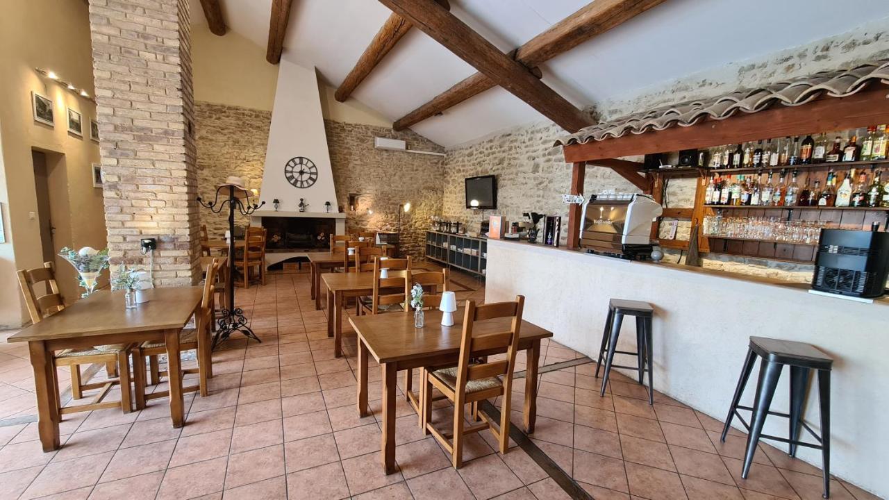 Logis Hotel La Bastide Saint Bach Suze-la-Rousse Eksteriør bilde