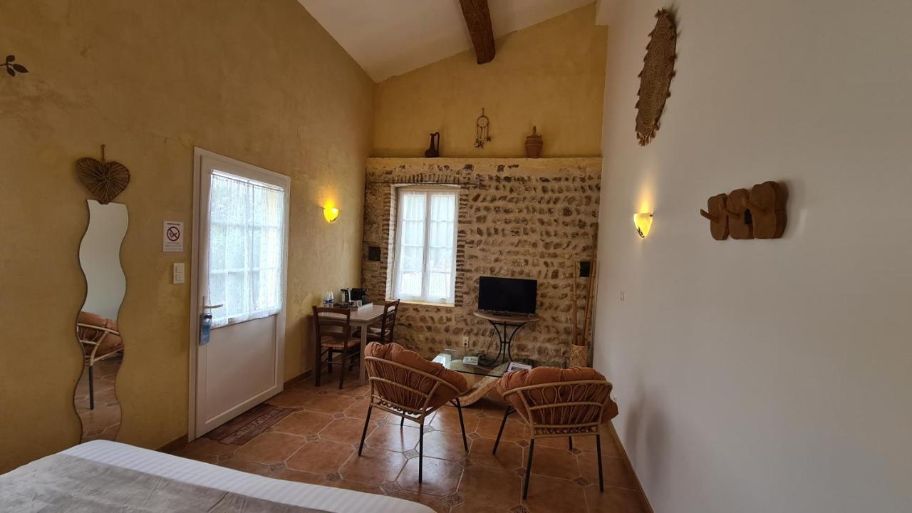 Logis Hotel La Bastide Saint Bach Suze-la-Rousse Eksteriør bilde