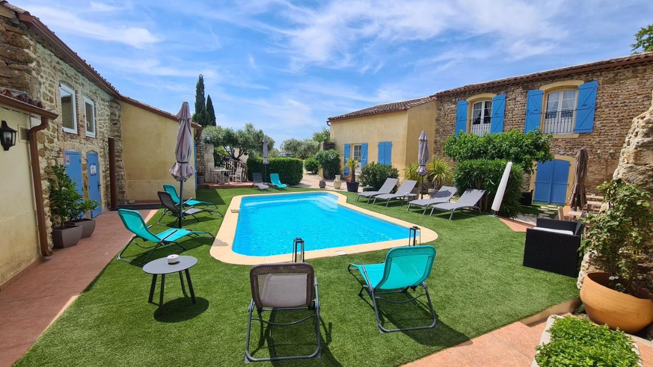 Logis Hotel La Bastide Saint Bach Suze-la-Rousse Eksteriør bilde