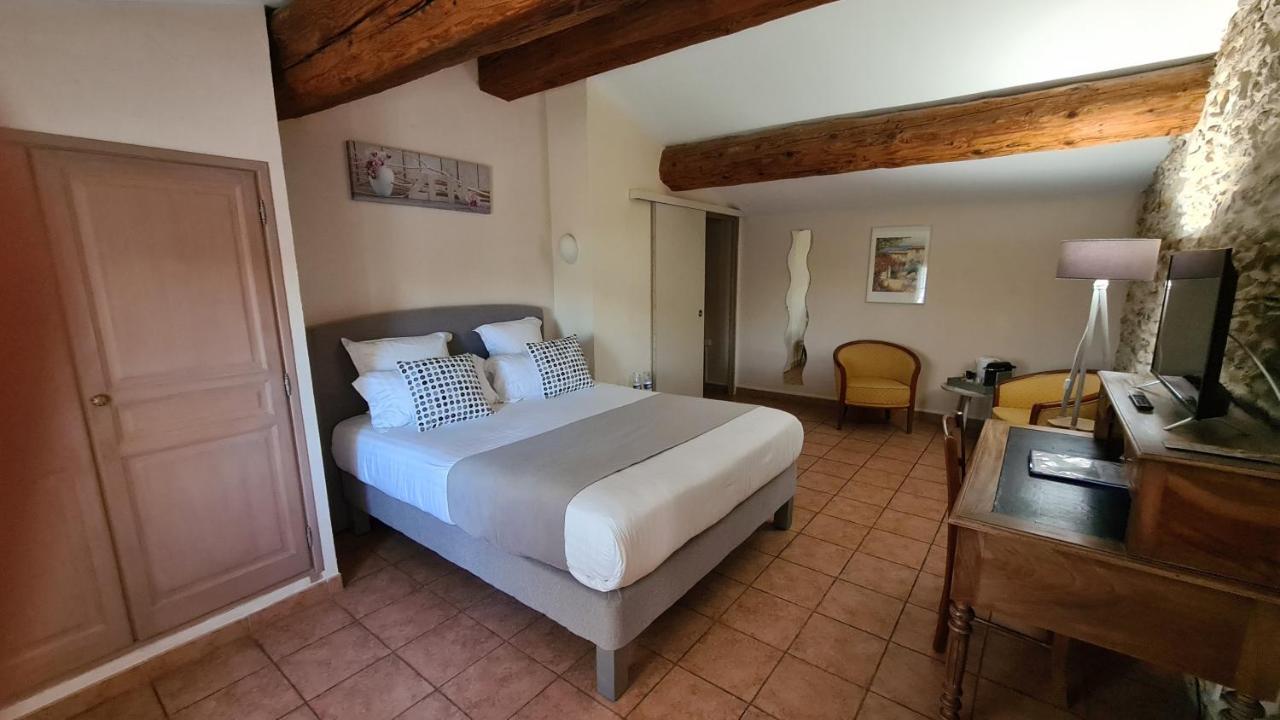 Logis Hotel La Bastide Saint Bach Suze-la-Rousse Eksteriør bilde